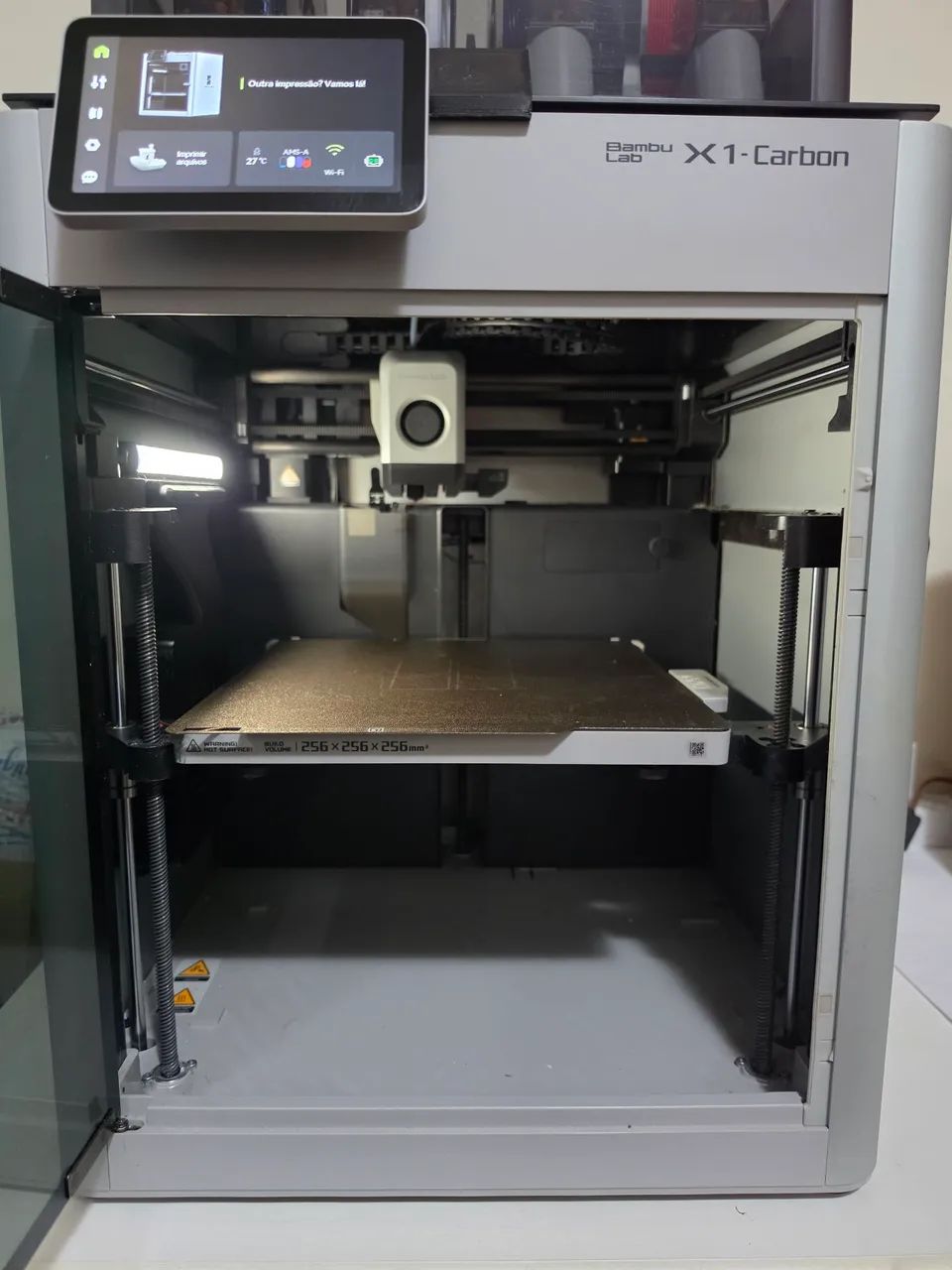 IMPRESSORA 3D BAMBU LAB X1C À VENDA - MUITO BEM CUIDADA - Foto 4