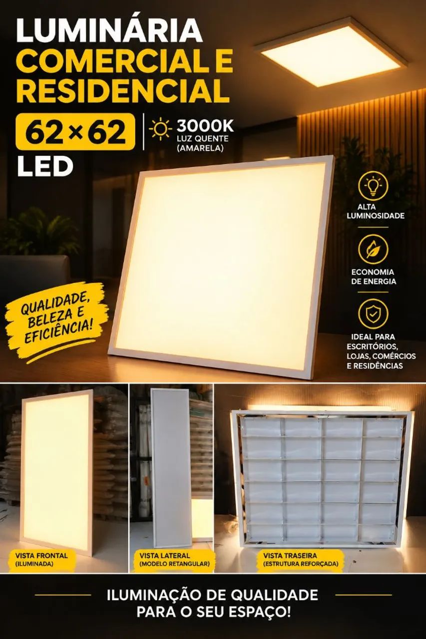 Luminária comercial 