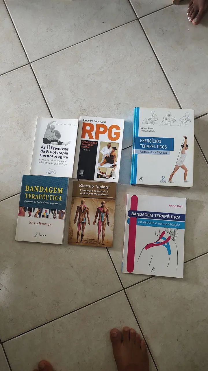 Livros Fisioterapia RPG Knesio Exercícios - Foto 2
