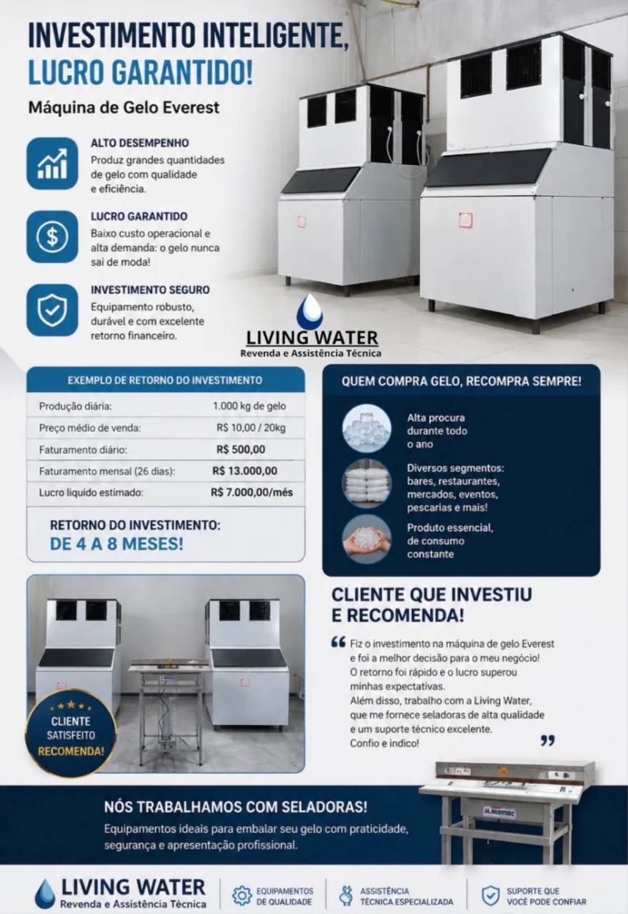 Máquina de Gelo Everest