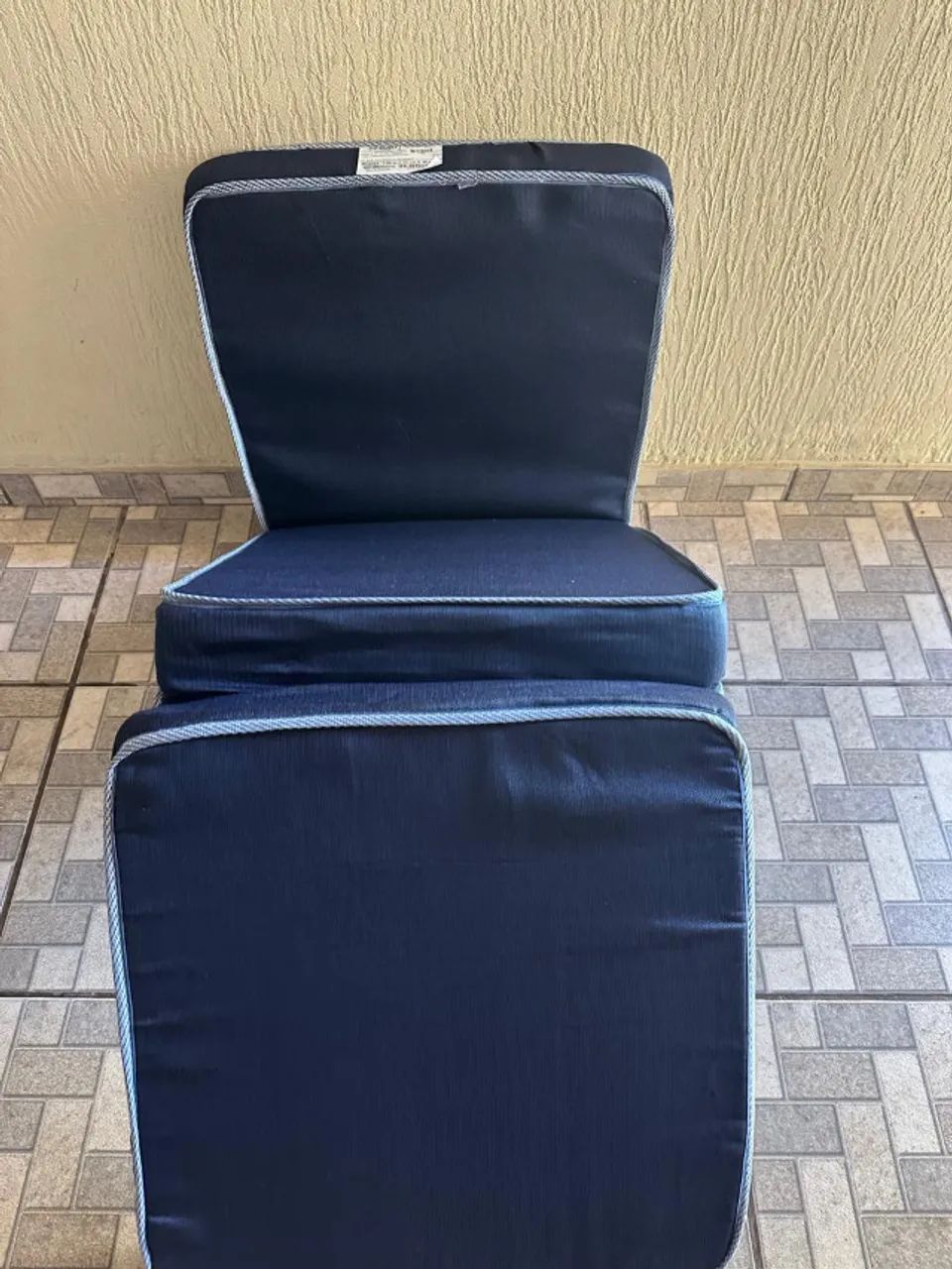Puff Colchonete Dobrável / Sofá 3 em 1  Solteiro 