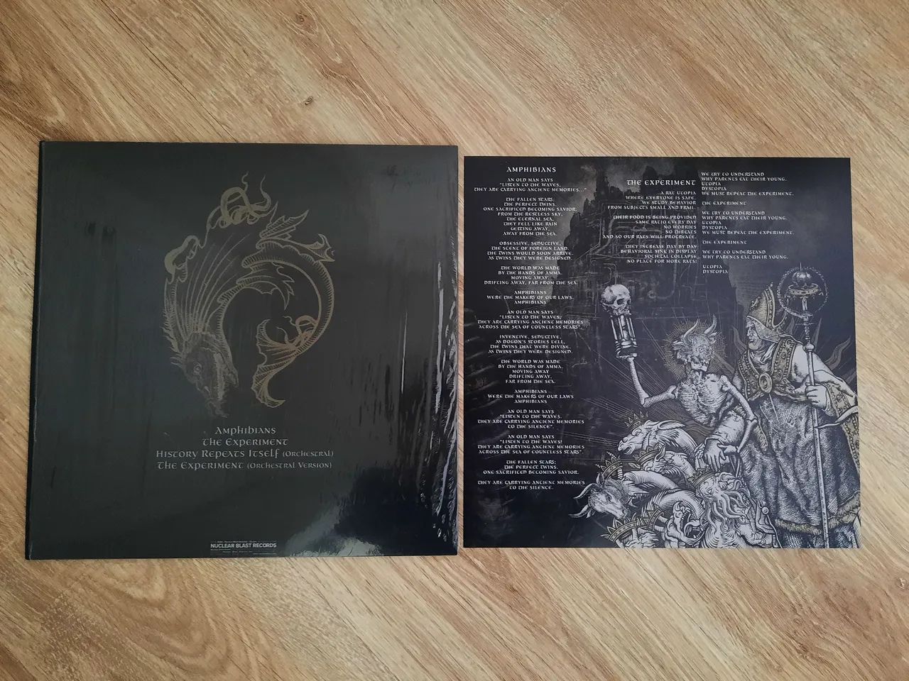 Vinil Septicflesh Amphibians Lp importado  - Foto 3
