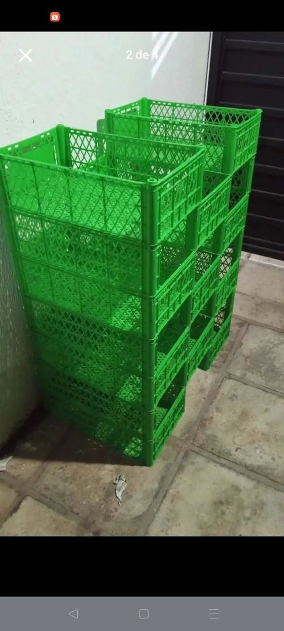 Vende-se estante de caixas plástica  - Foto 4