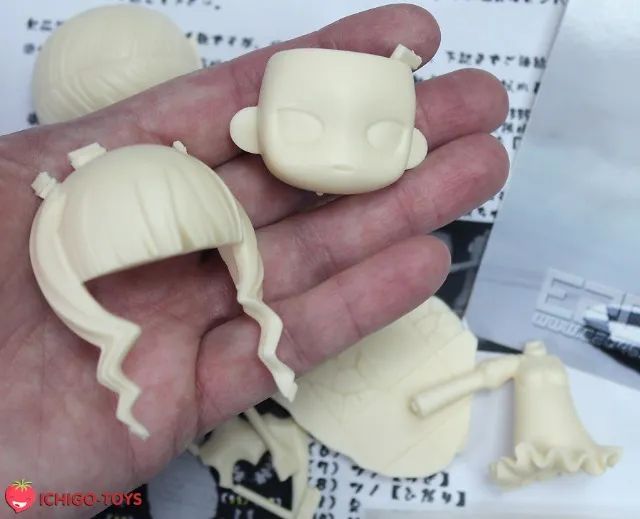 Resin Kit - Sd Dead Master - 10cm - Black Rock Shooter - Foto 4