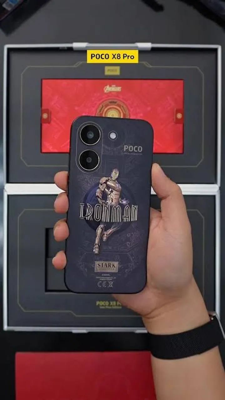 Poco X8 PRO Iron Man Limited Edition - Foto 3