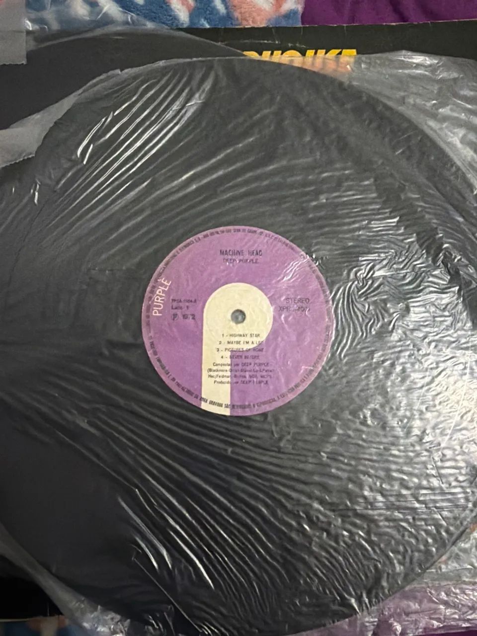 LP Disco de Vinil Deep Purple - Power House/ Machine Head - Foto 4