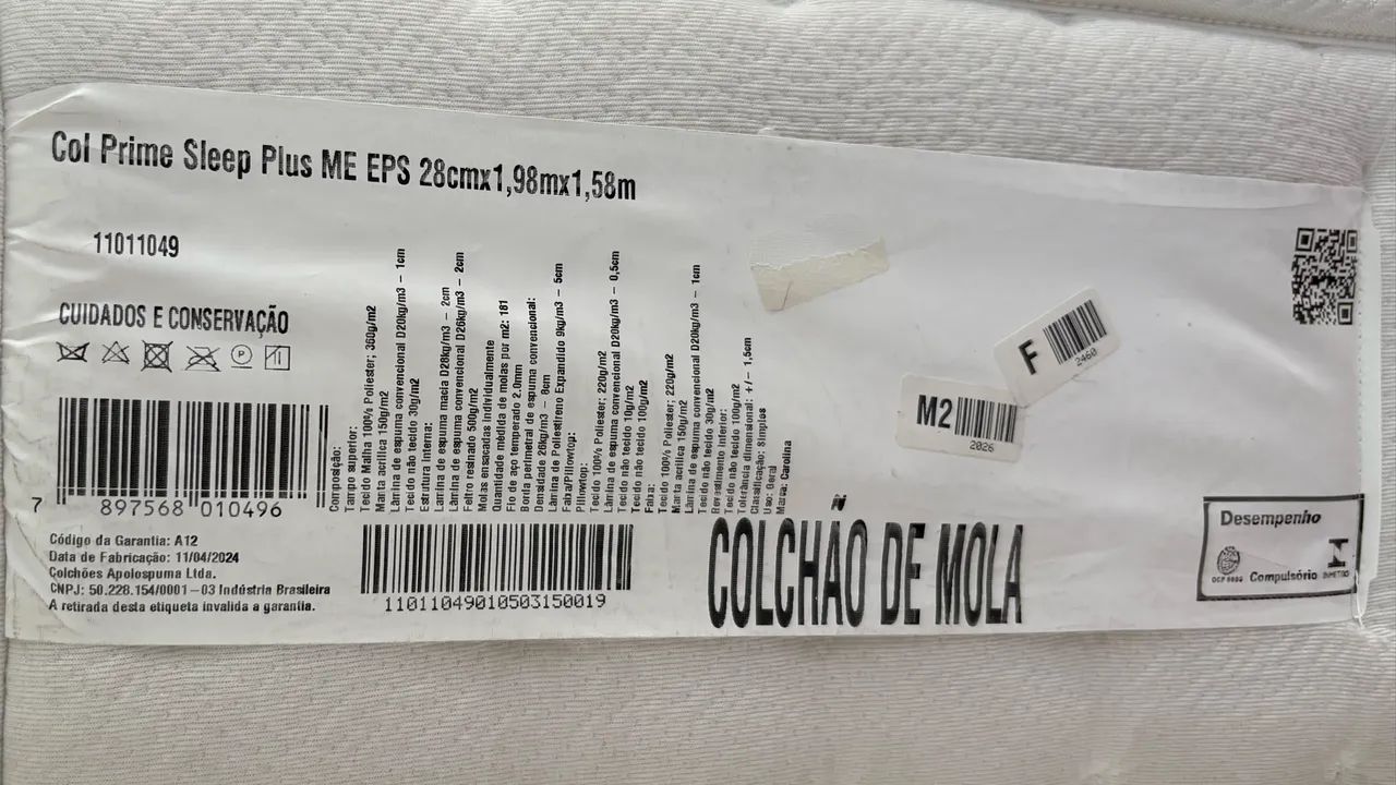 COLCHÃO QUEEN SIZE - 1 MÊS DE USO - Foto 2