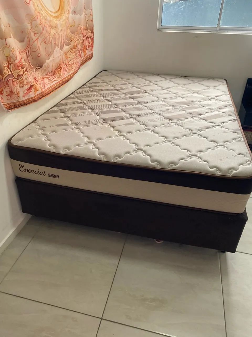 Cama Box + Colchão Gazin Essencial