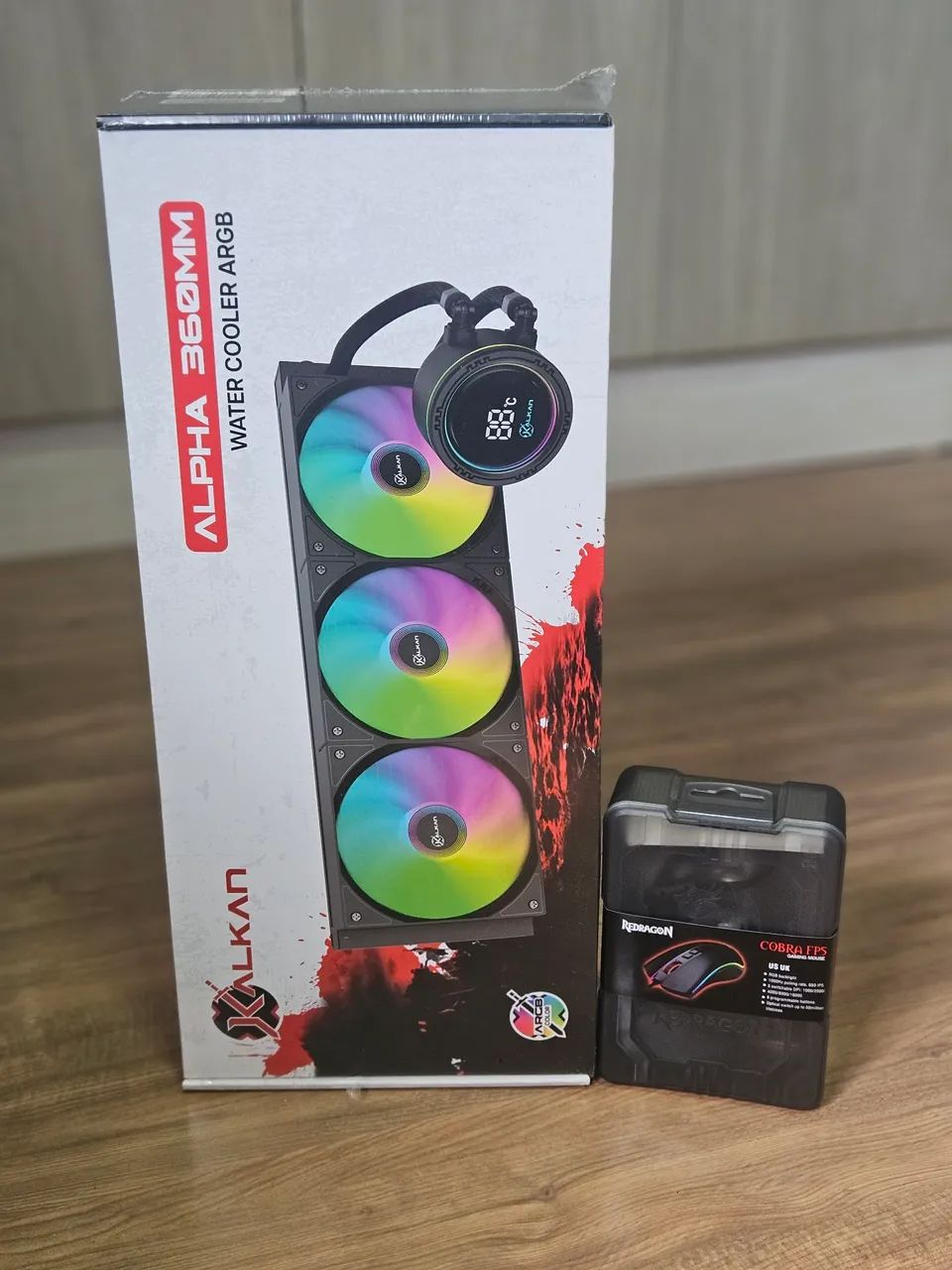 Mouse redragon + Water cooler Kalkan