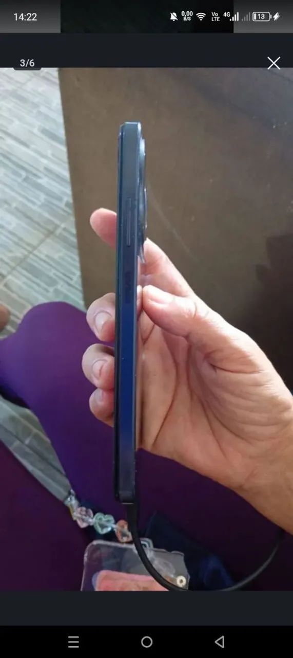 Para hoje infinix 8 pro 400  256 gb com caixa e fone  - Foto 3