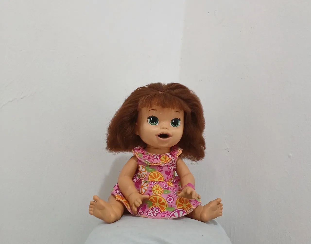 Boneca Baby Alive Comilona Funcionando