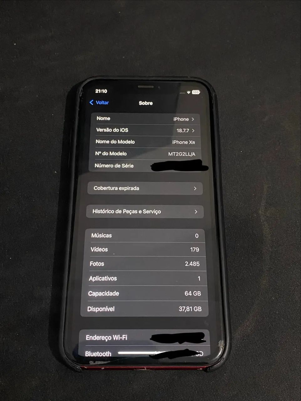 iPhone XR (RED) 64GB - 100% Original e Funcional (Face ID OK) - Foto 3