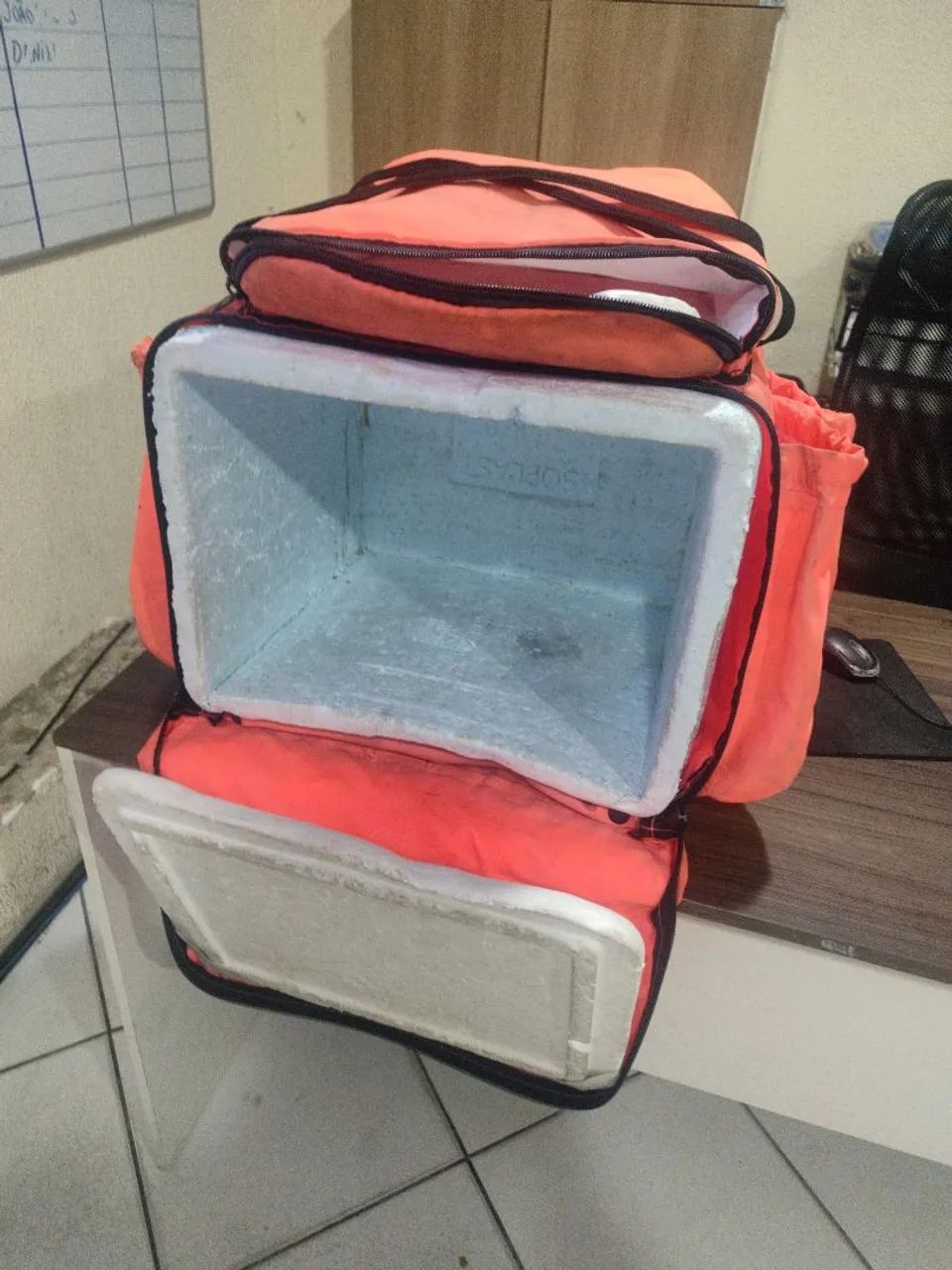 BAG MOTOBOY - 45 LITROS COM ISOPOR  - Foto 2