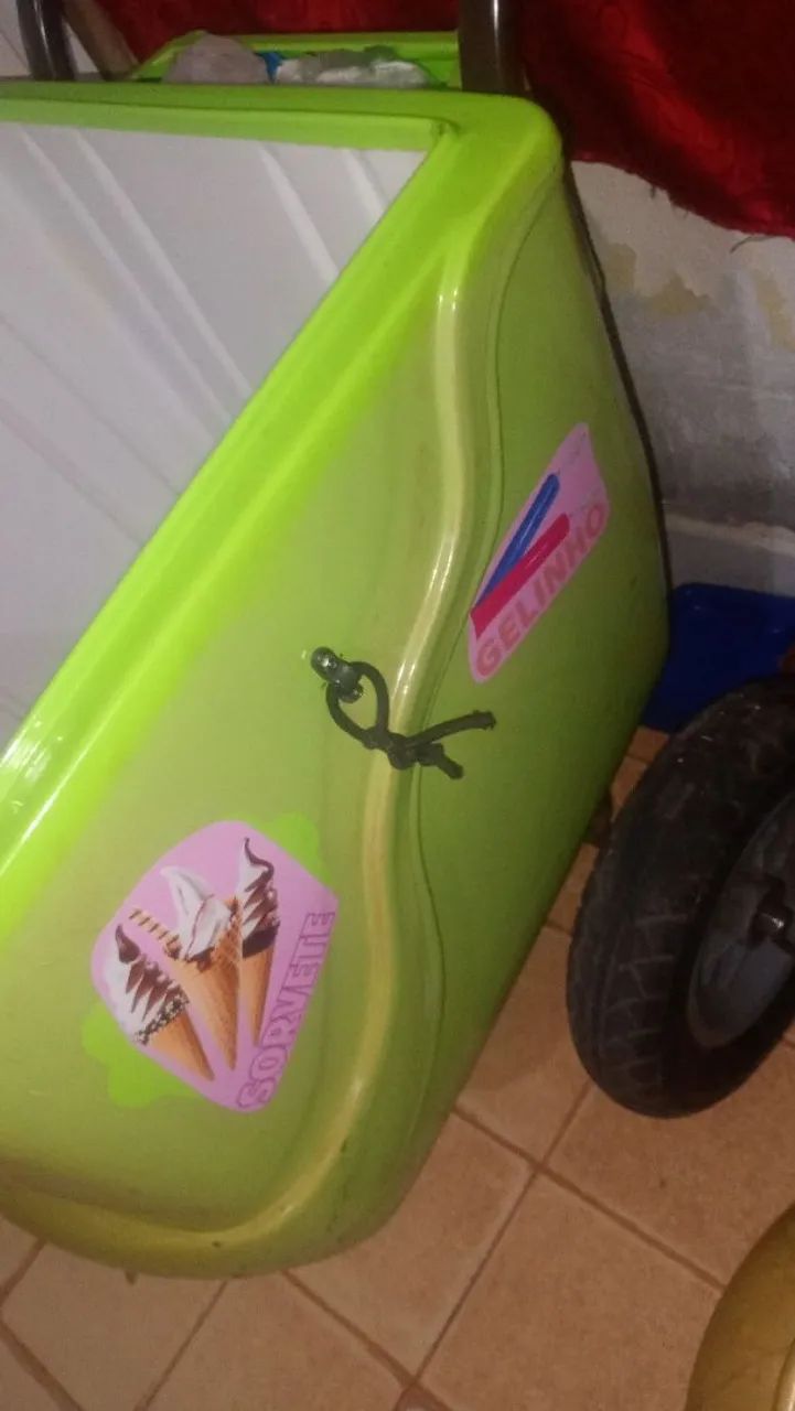 Carrinho de sorvete e picolé  - Foto 4