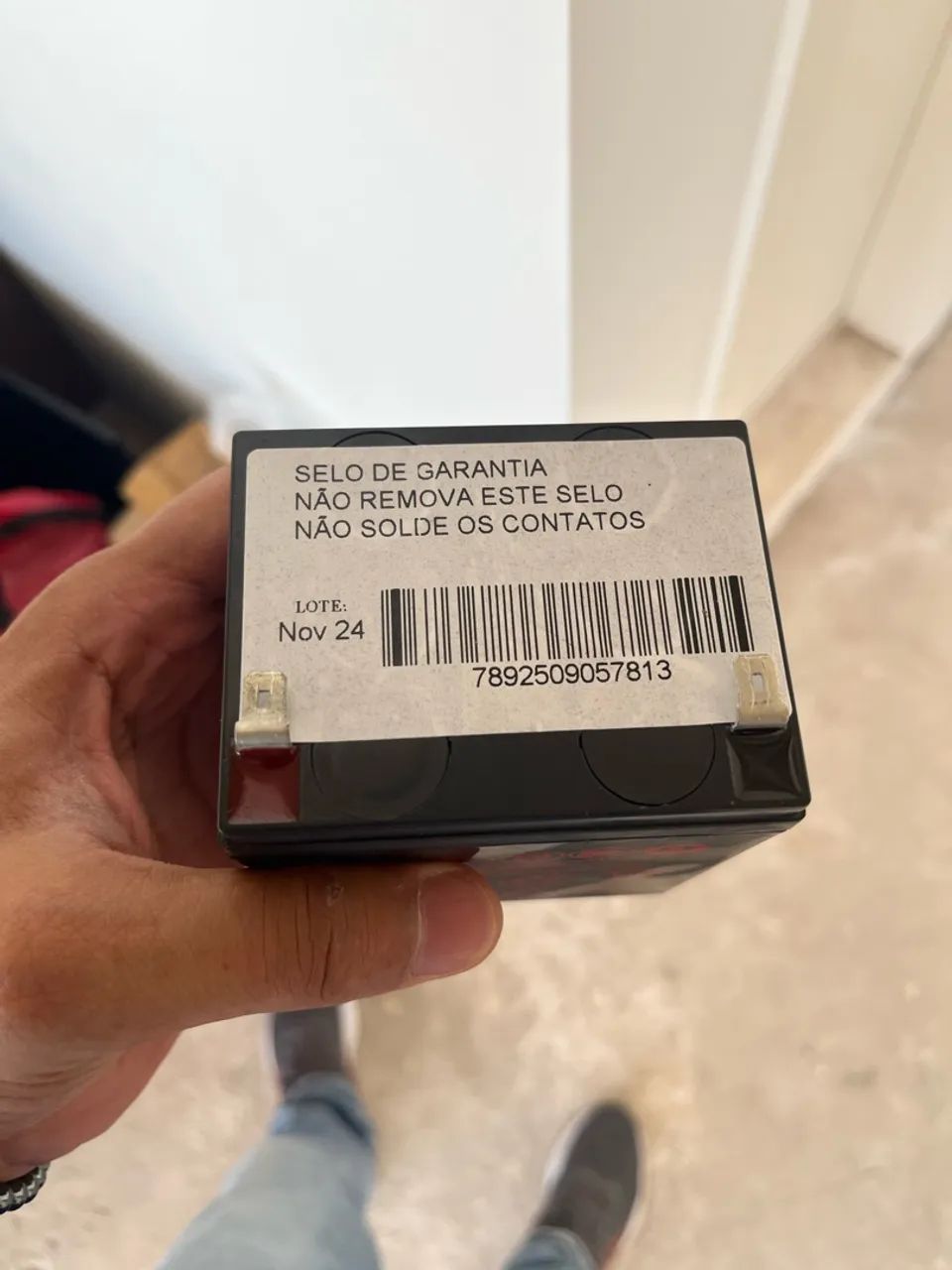 Bateria CSB 12v 5ah Nobreak - Foto 2