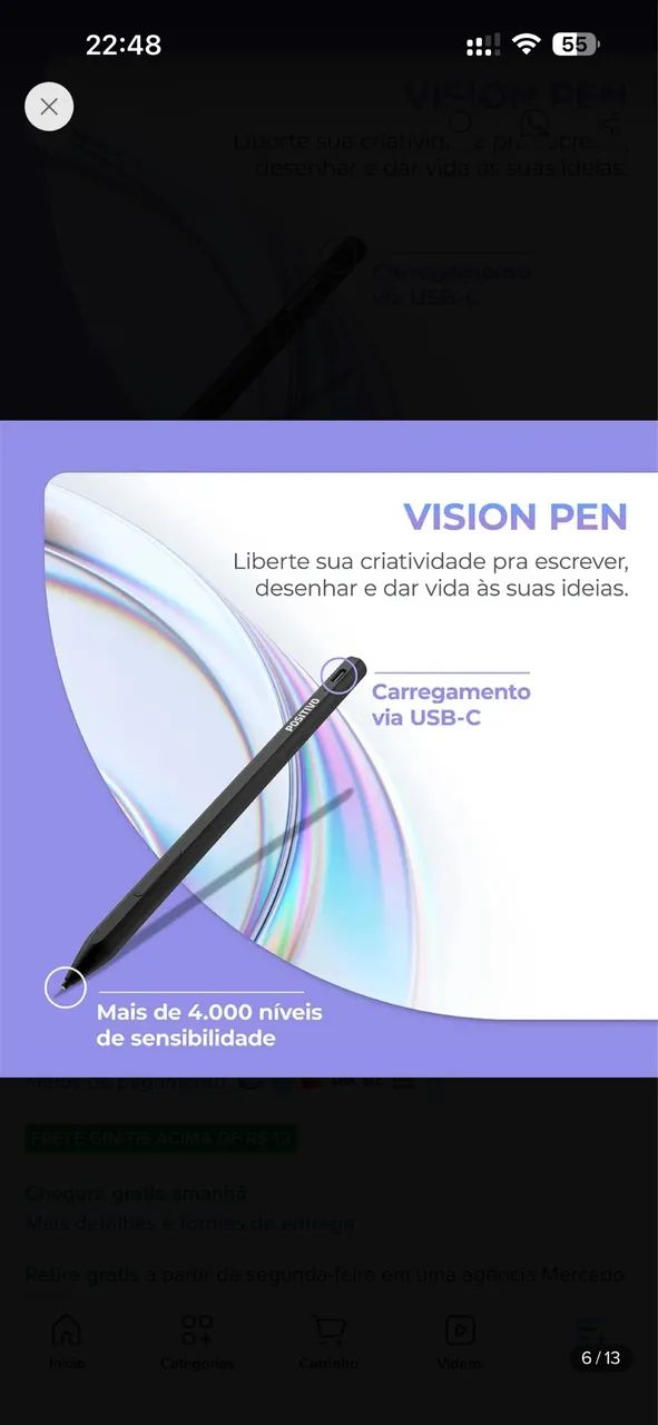 Tablet positivo visio 11 128gb com chip - Foto 2
