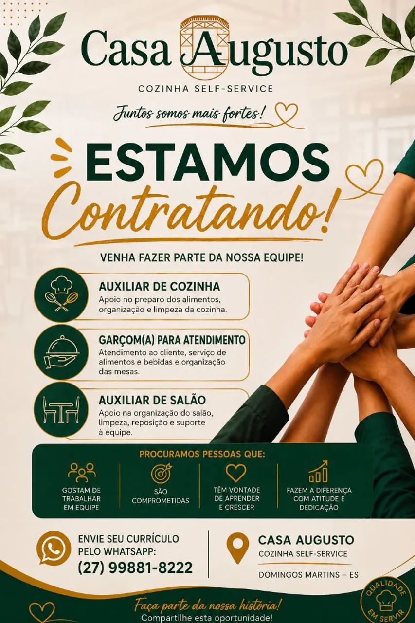 Vaga de emprego 