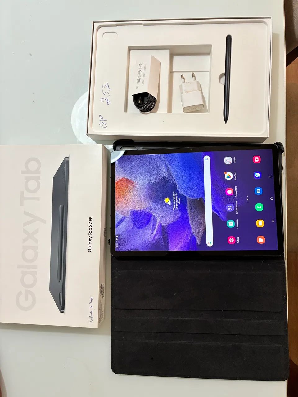 Samsung Tab S7 FE 128Gb em ótimo estado!  - Foto 2