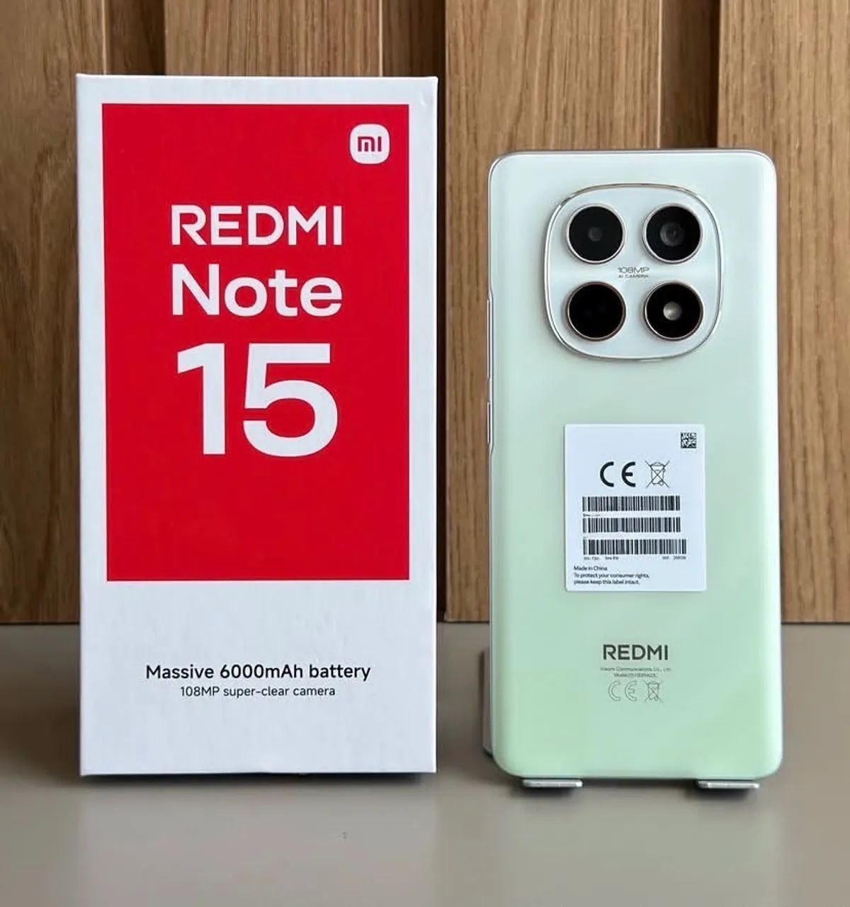 Celular Redmi Note 15 4G 256+08 Novo Entregamos 