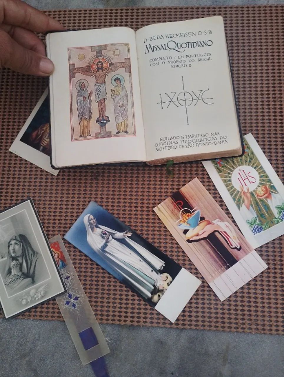 Missal quotidiano 1959 edição b   $200 - Foto 4