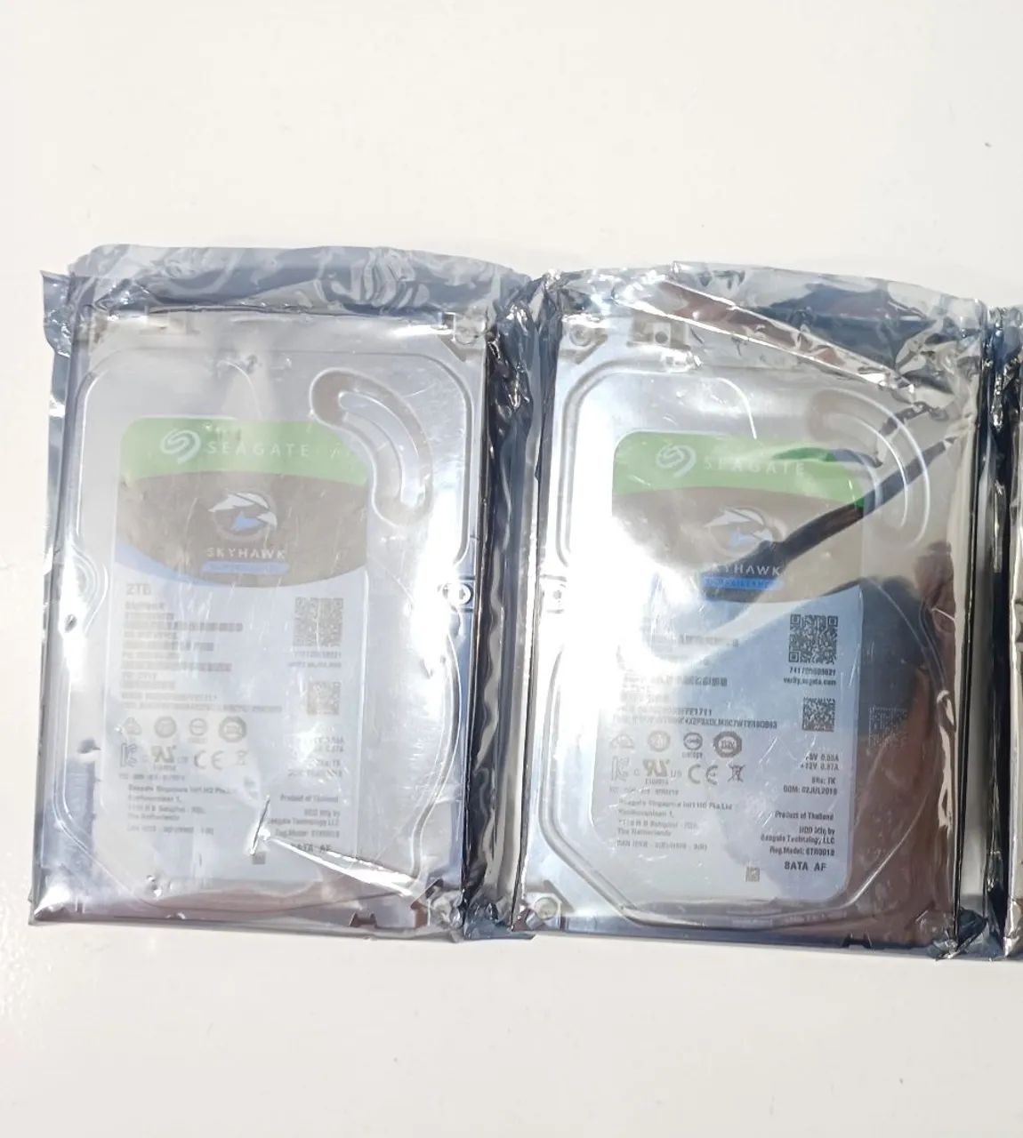 2 hds 2tb seagate skyhawk cftv dvr, NOVO! - Foto 4
