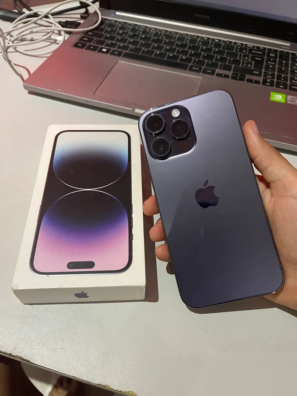 IPHONE 14 PRO MAX 256gb Roxo Profundo