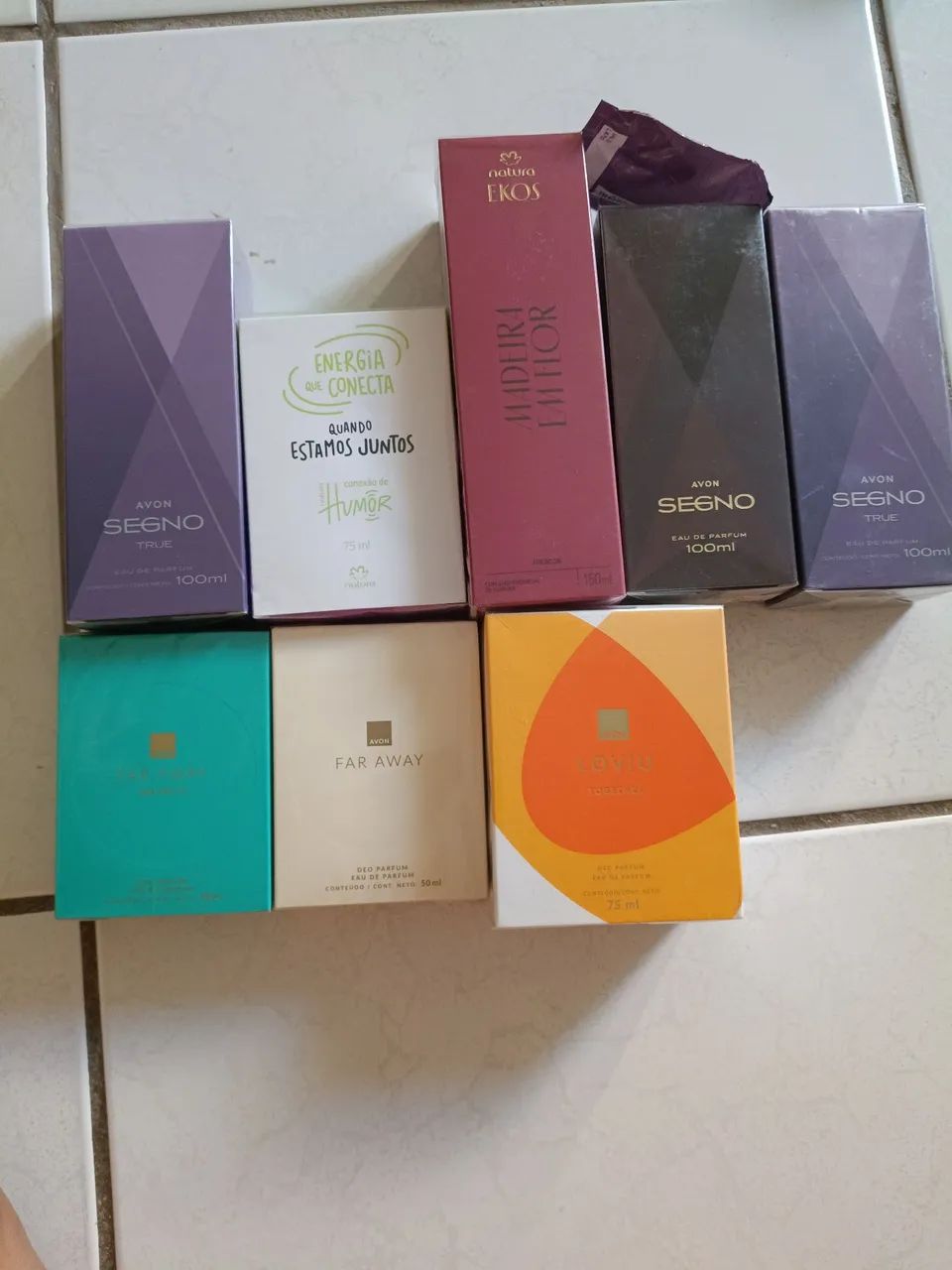 Perfumes Avon e natura 
