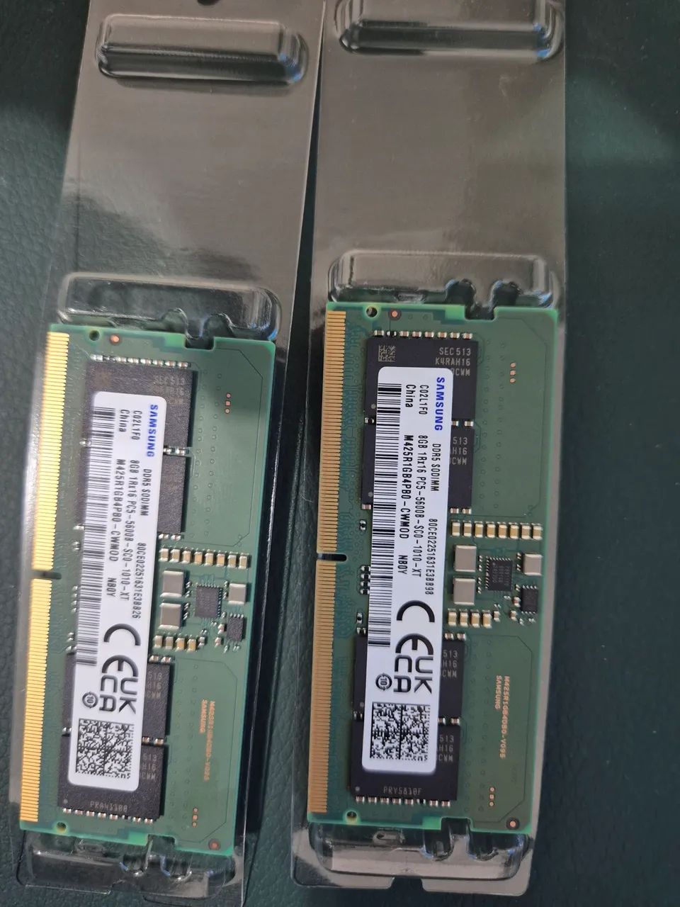 Kit 2 Memórias RAM Samsung 8GB