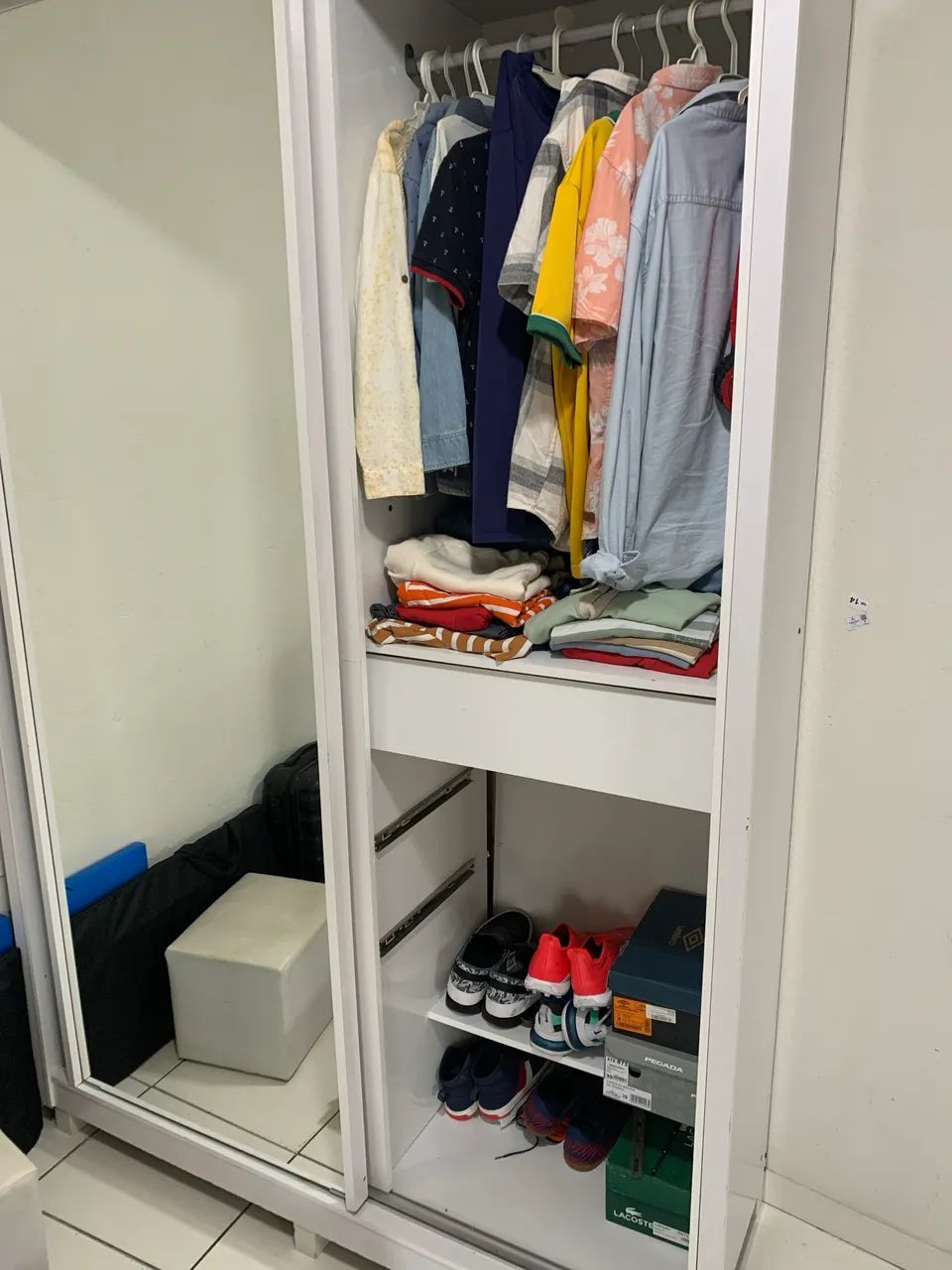 Guarda-roupa solteiro porta de correr - Foto 2