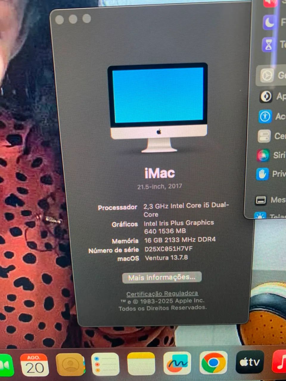 iMac 2017 ? Intel Core i5 ? 16GB RAM ? 1TB   - Foto 4