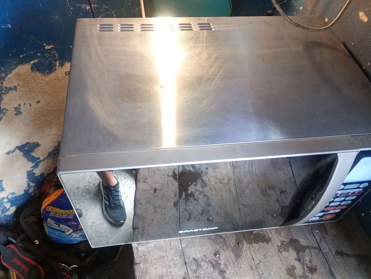 Microondas Brastemp ative inox  - Foto 2