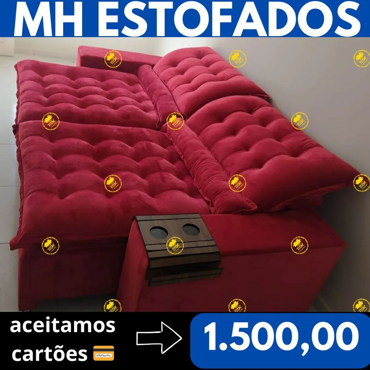 SOFÁS DIRETAMENTE DA FÁBRICA APARTI DE 300,00 - Foto 3