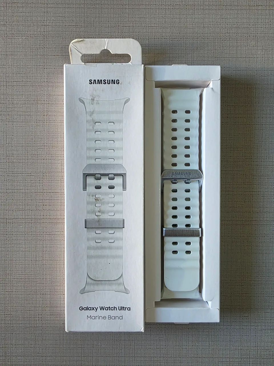 Pulseira Galaxy Watch Ultra Branca - Foto 4