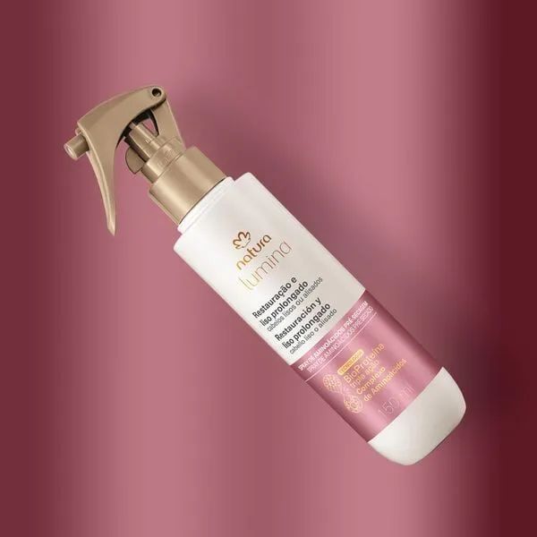 Spray de Aminoácidos Pré-Secagem Natura Lumina Restauração e Liso Prolongado - Foto 4