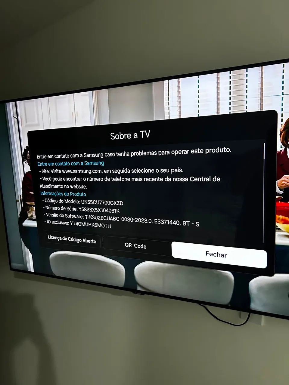 TV SAMSUNG 55? Crystal UHD 4K - Foto 2