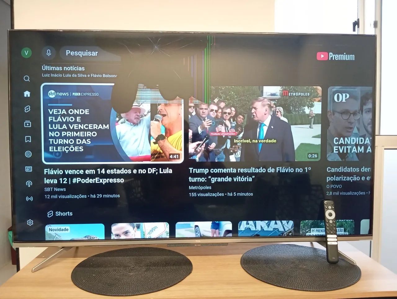 Tv TCL 55 polegadas (Com Defeito) - Foto 2