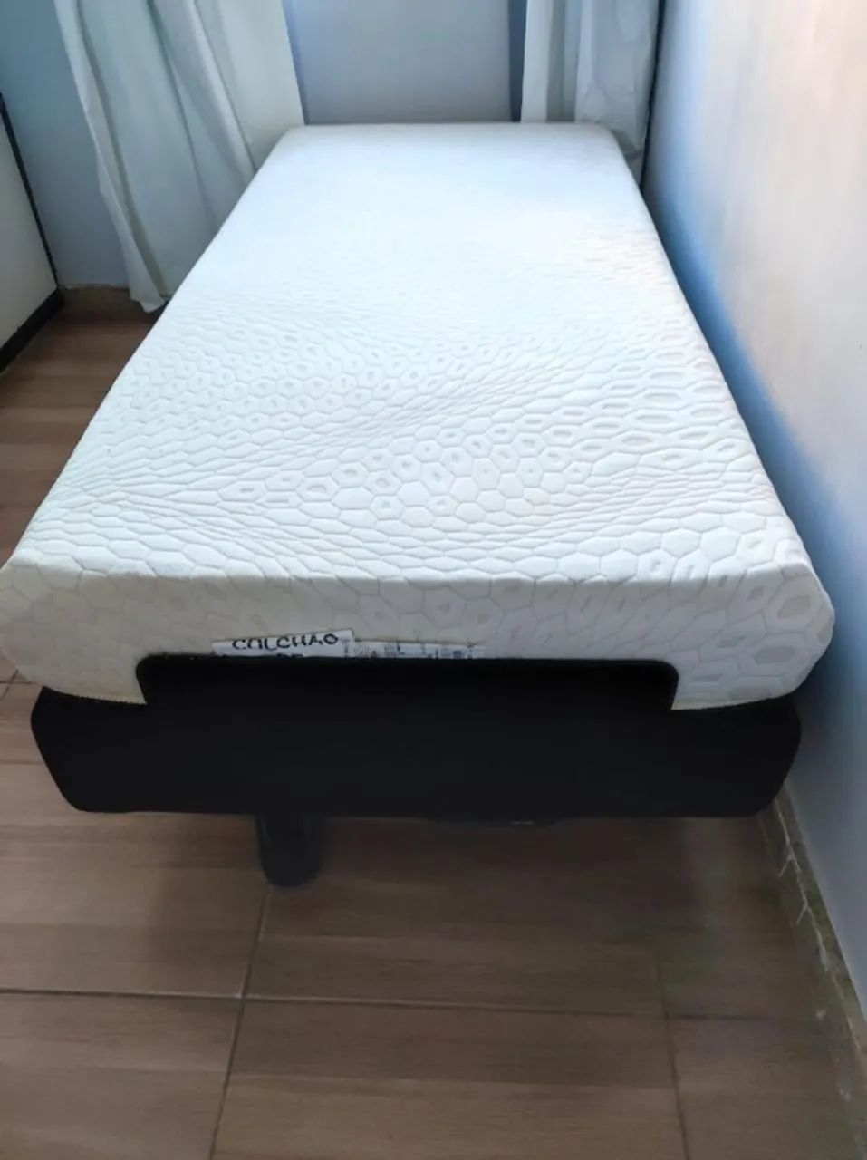 Colchão Ortobom Pró-Saúde Visco + Base Elétrica Articulada - Foto 3