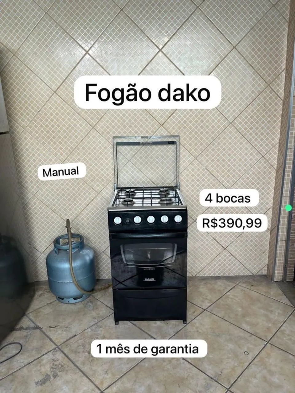 Fogão esmaltec 