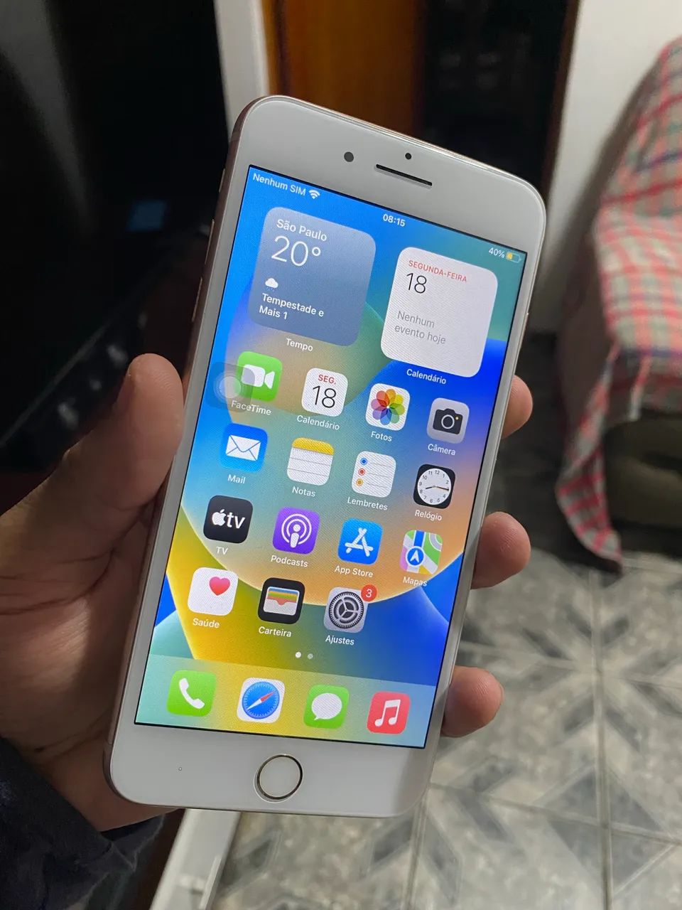 iPhone 8 Plus 256 - Celulares e Smartphones - Vila Iolanda(Lajeado