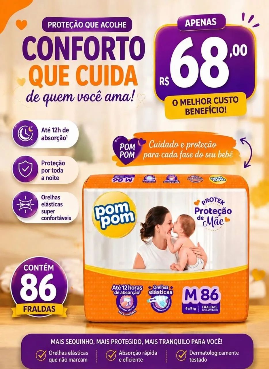 Fralda descartável  - Foto 2