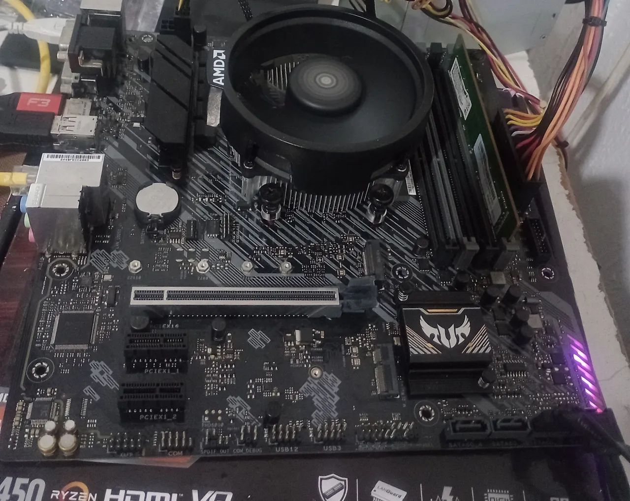 PLACA MAE ASUS TUF GAMING A520M - Foto 3