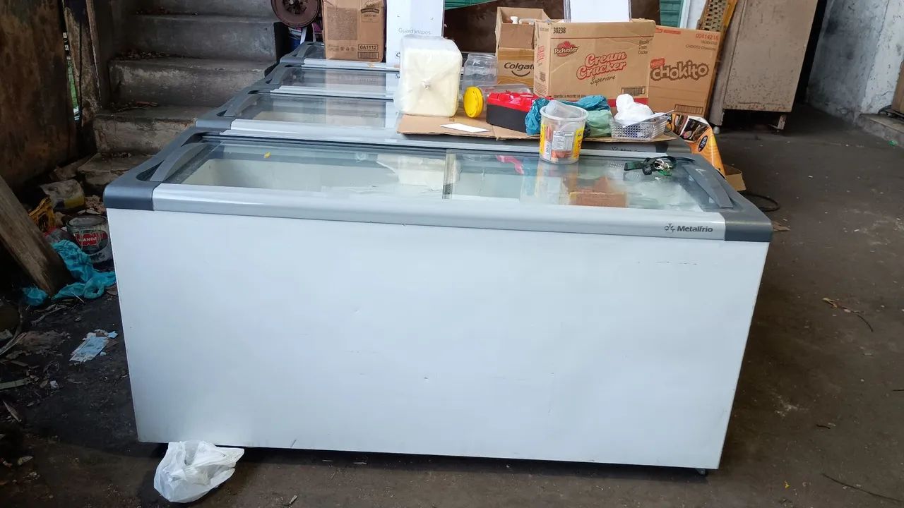 Freezer tampa de vidro  - Foto 2