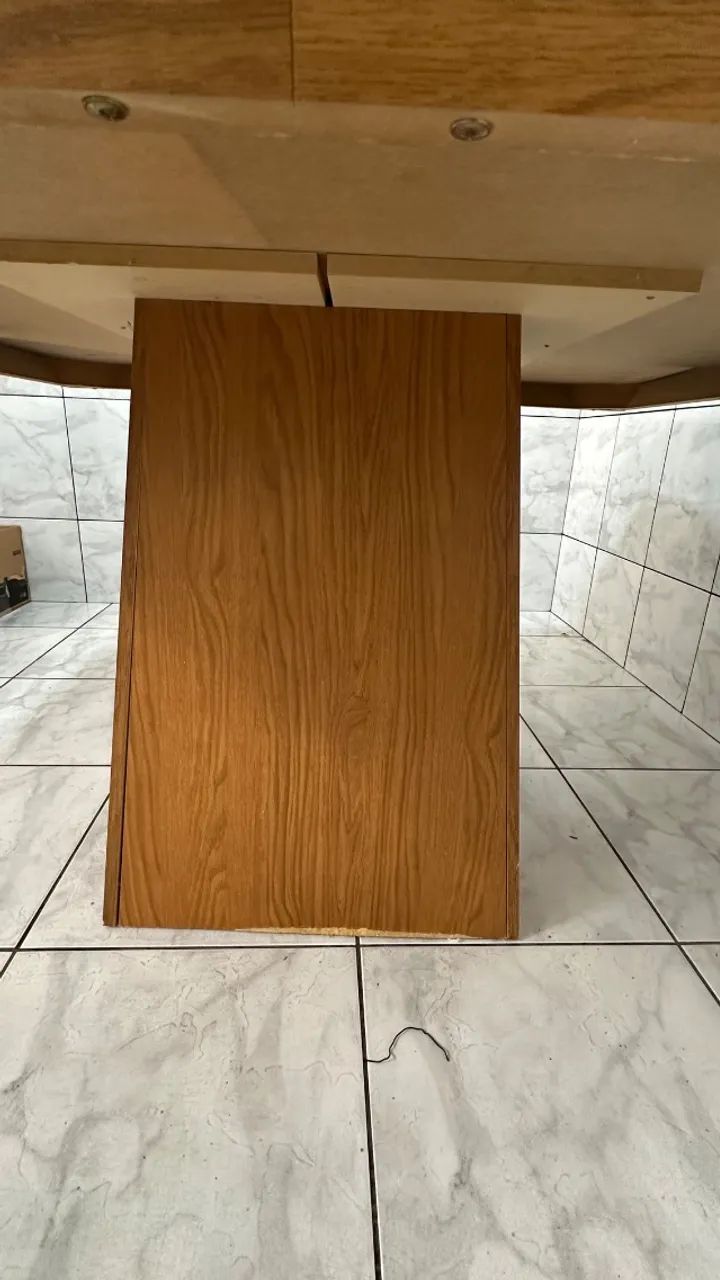 Mesa quadrada com vidro  - Foto 5