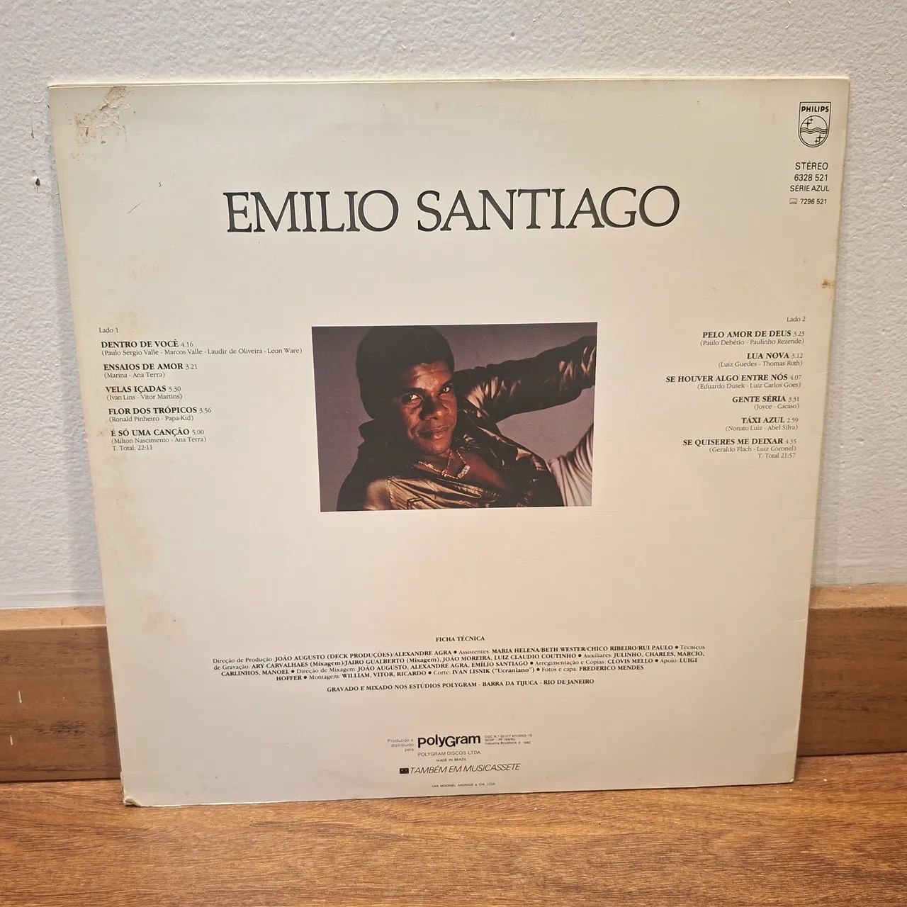 LP Ensaios de Amor / Emílio Santiago  - Foto 2