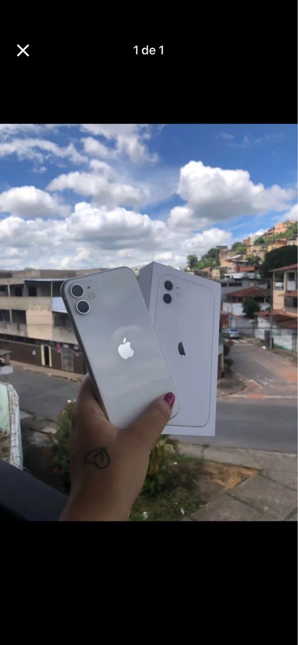 iPhone 11 branco Ipatinga 