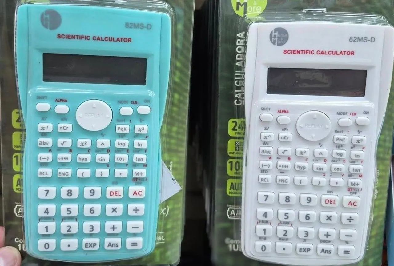 CALCULADORA ELETRONICA CIENTIFICA 12 DIGITOS - Foto 2