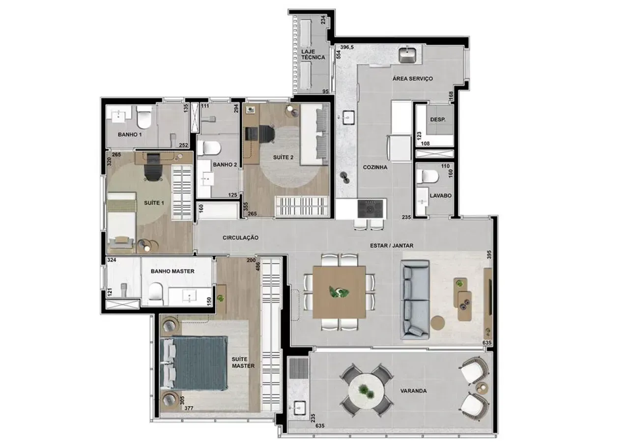 PLANTA 133m²