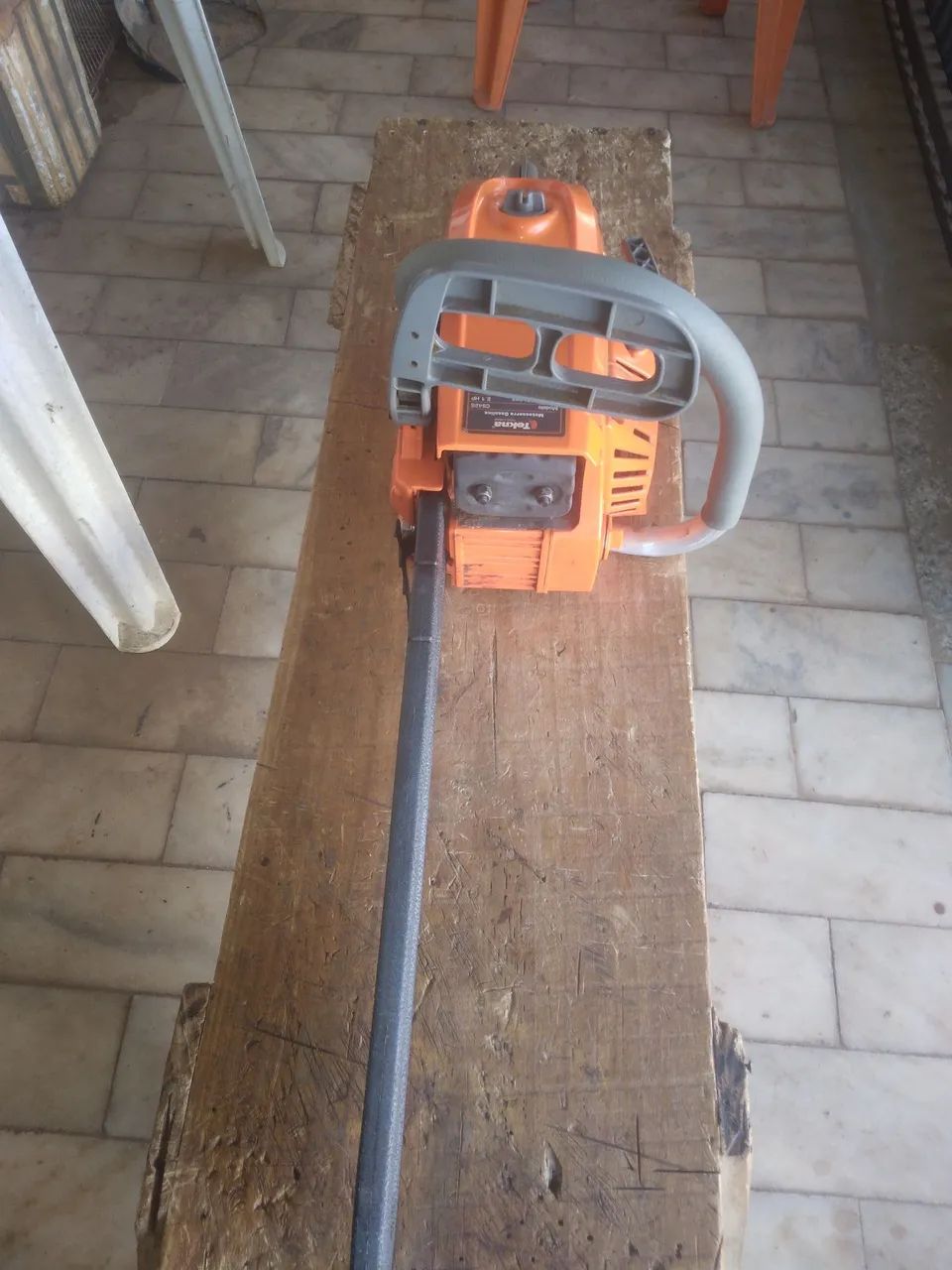 Motor serra usado como novo - Foto 4