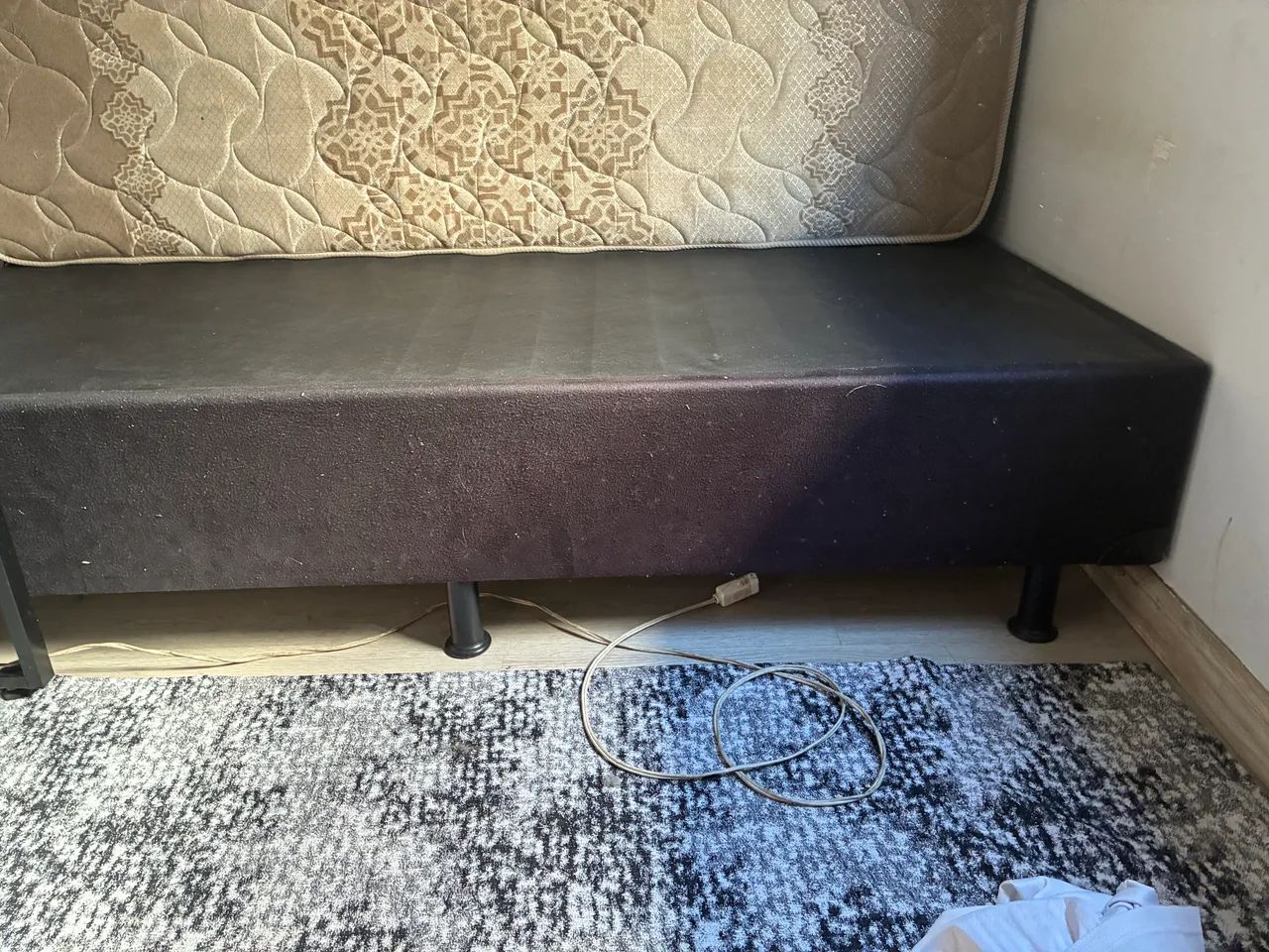 Cama de solteiro + colchão  - Foto 2