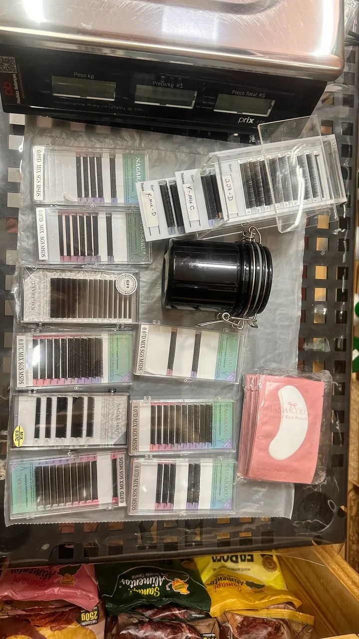 Alongamento de cílios - material - Foto 2